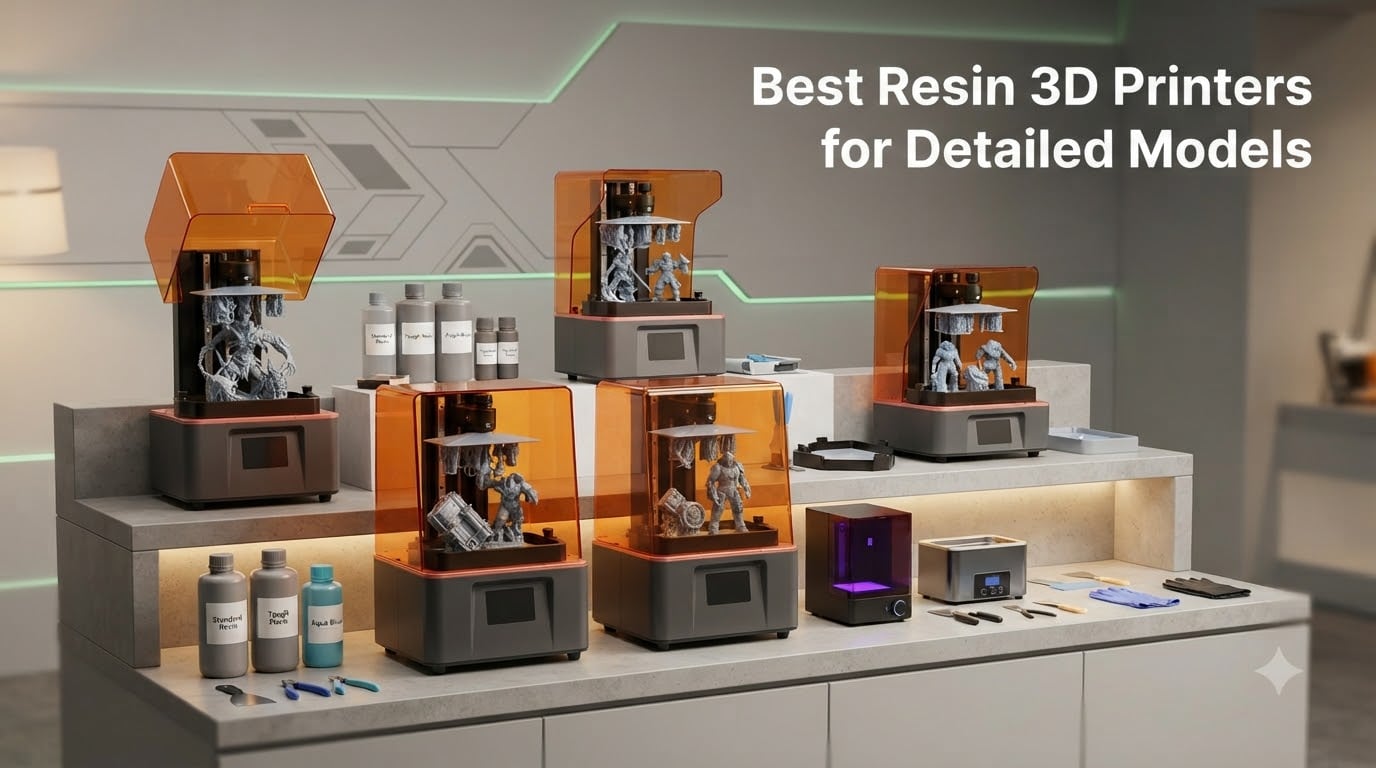 Best Resin 3D Printers for Detailed Models
