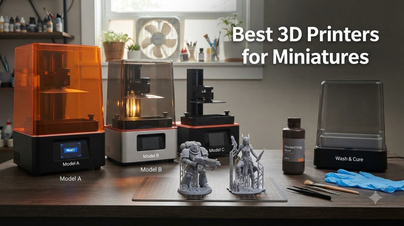 Best 3D Printers for Miniatures