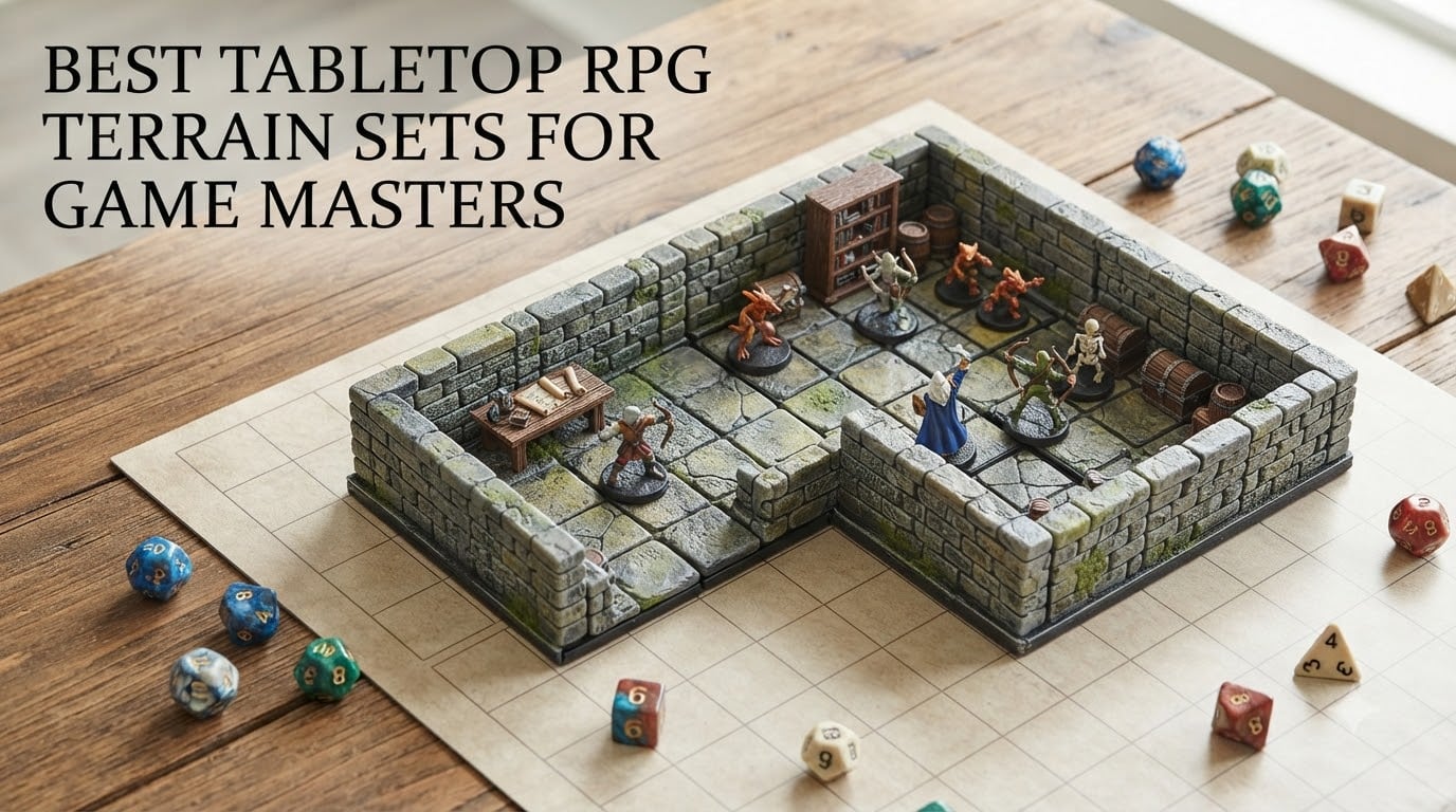 Best Tabletop RPG Terrain Sets for Game Masters