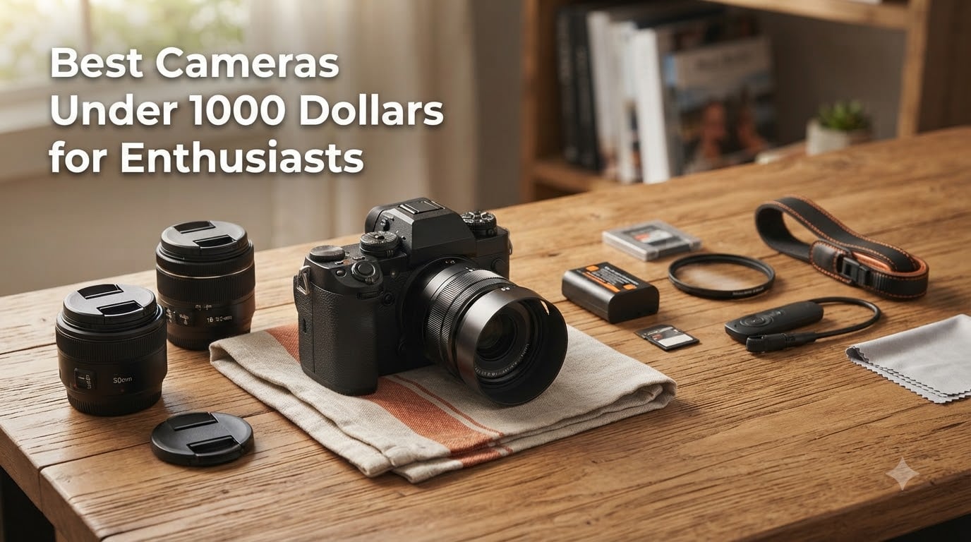 Best Cameras Under 1000 Dollars for Enthusiasts