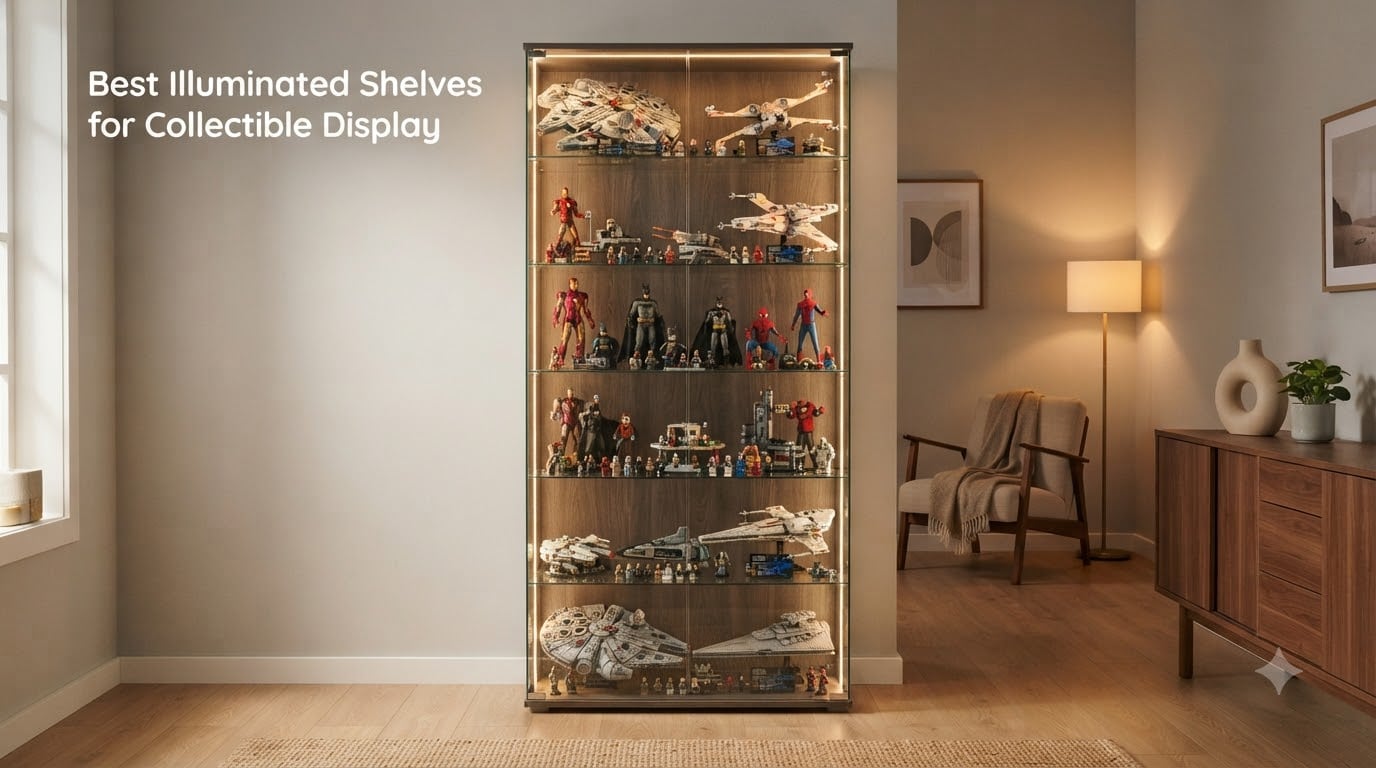 Best Illuminated Shelves for Collectible Display