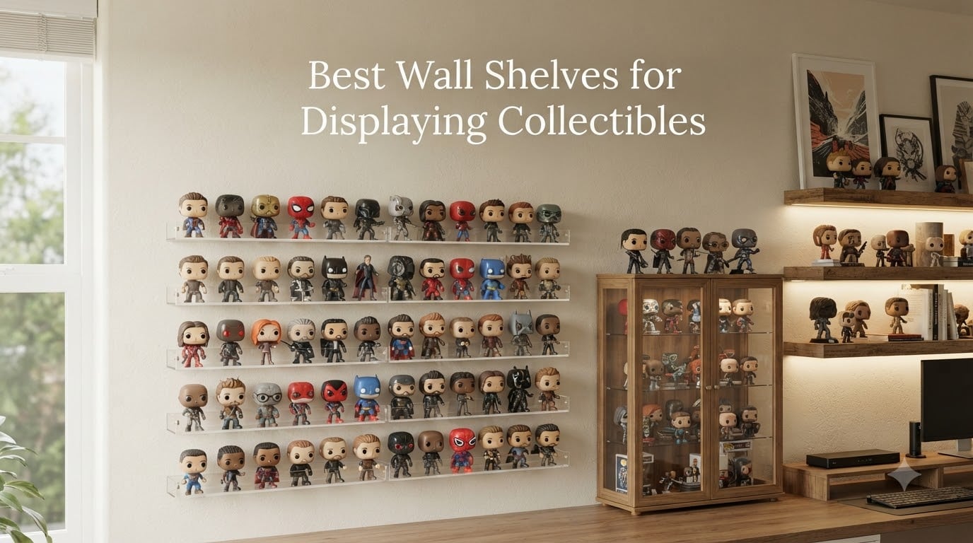 Best Wall Shelves for Displaying Collectibles