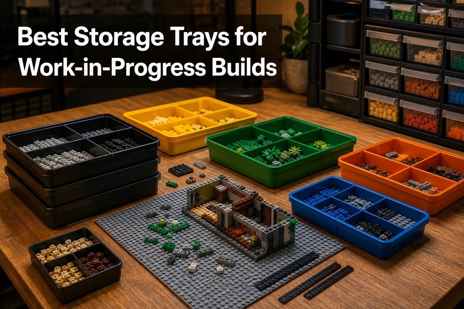 Best Storage Trays for Work-in-Progress Builds