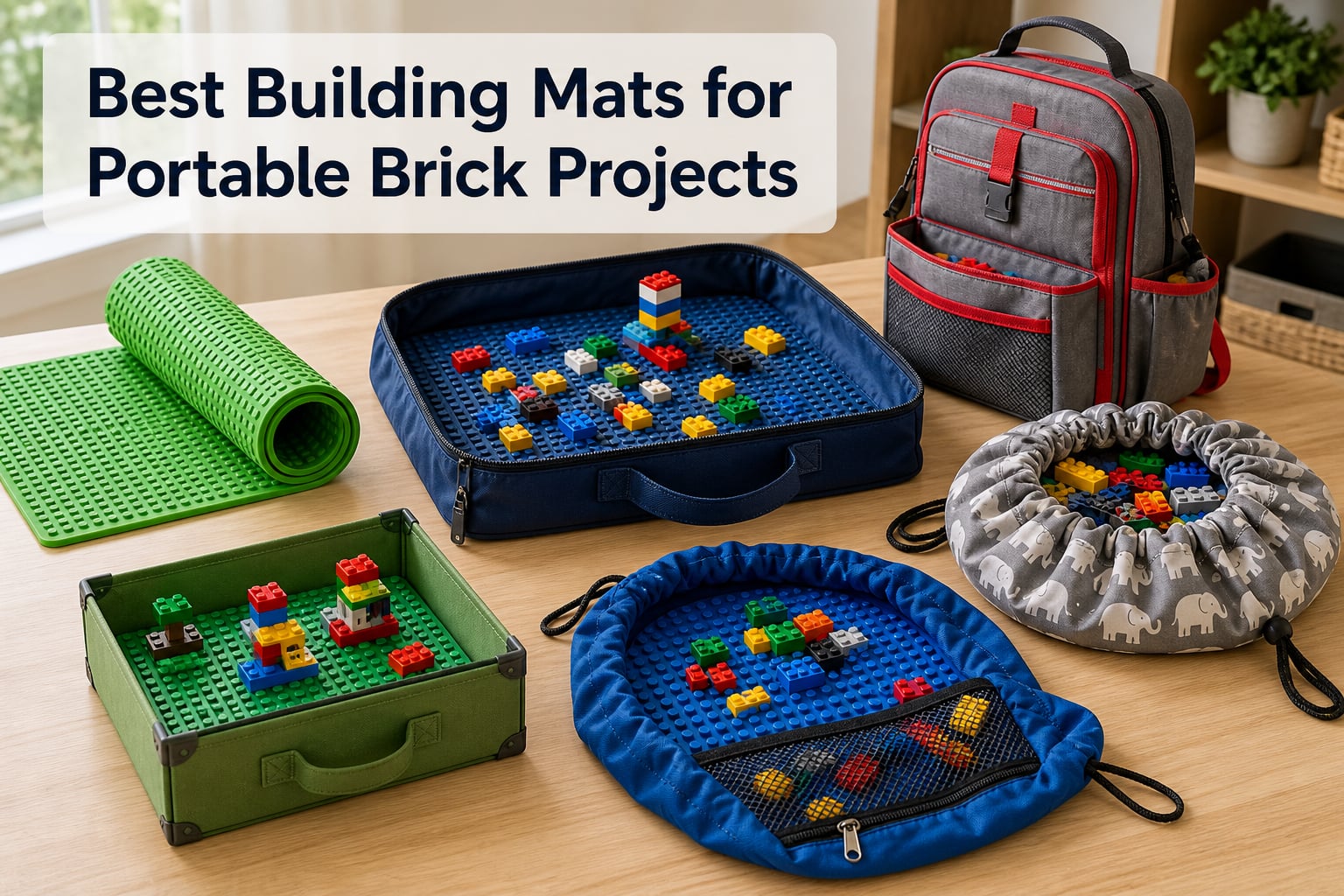 Best Building Mats for Portable Brick Projects