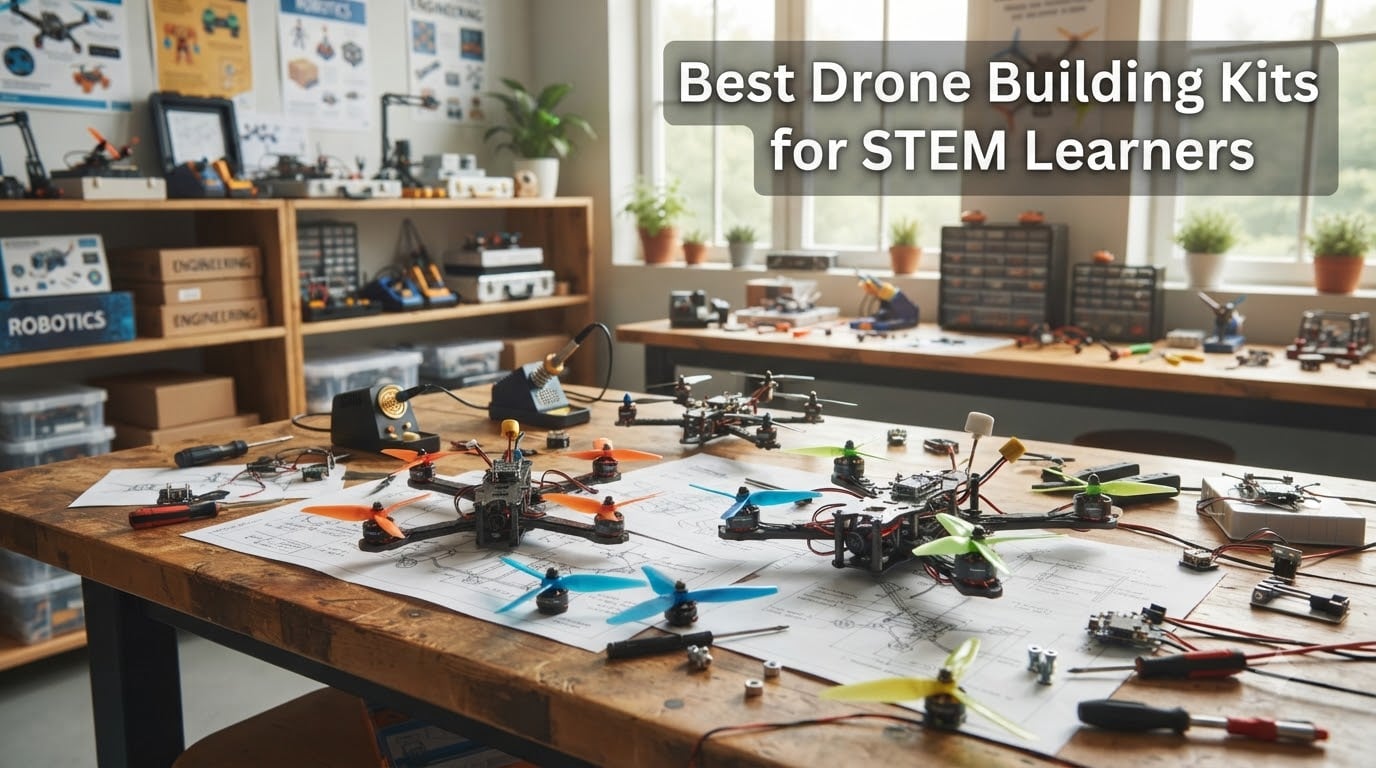 Best Drone Building Kits for STEM Learners