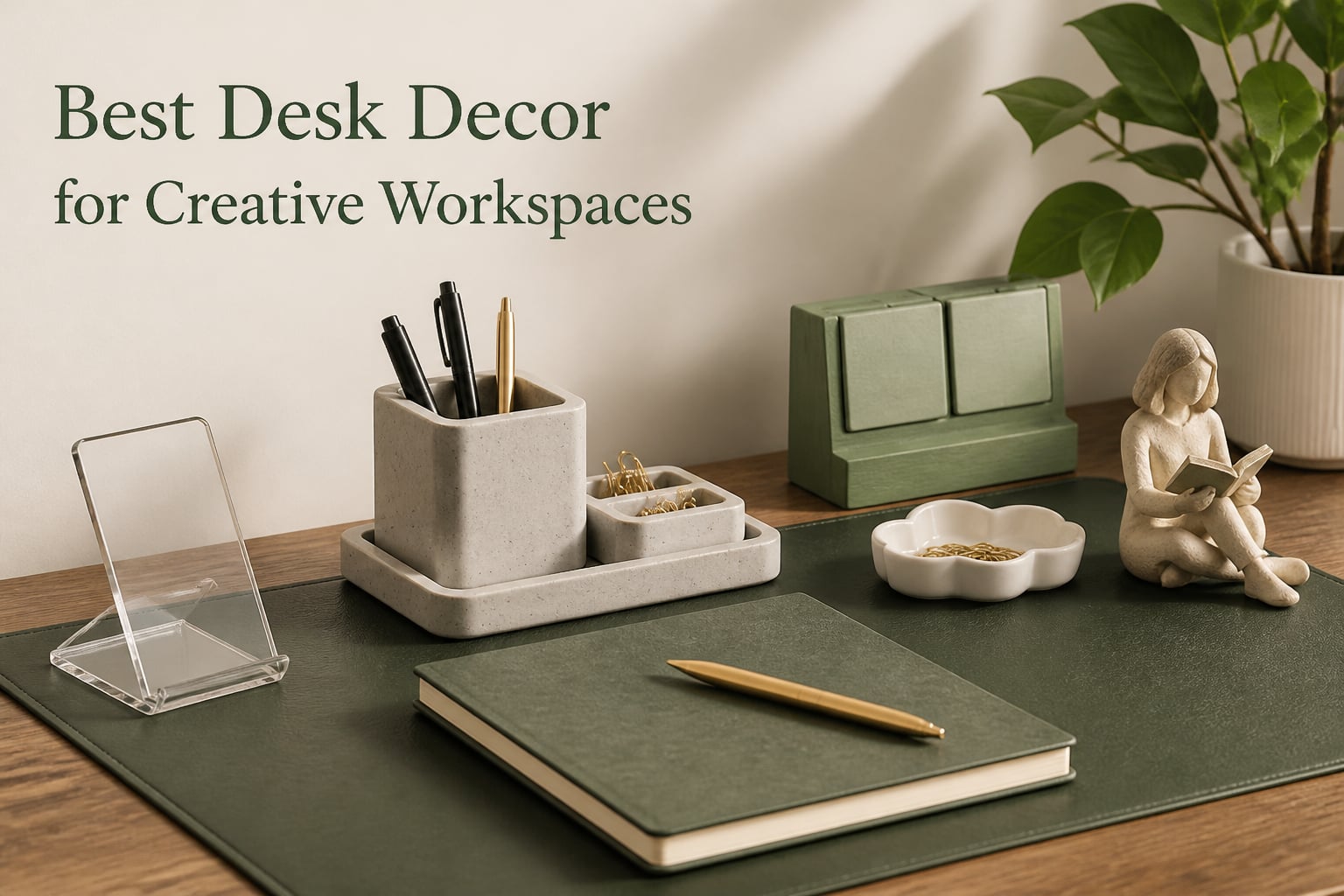 Best Desk Decor for Creative Workspaces