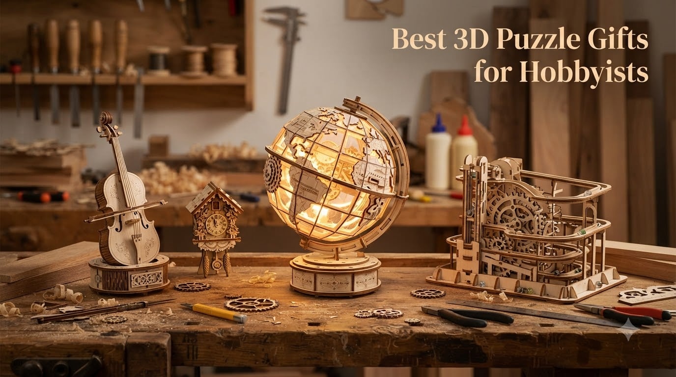 Best 3D Puzzle Gifts for Hobbyists