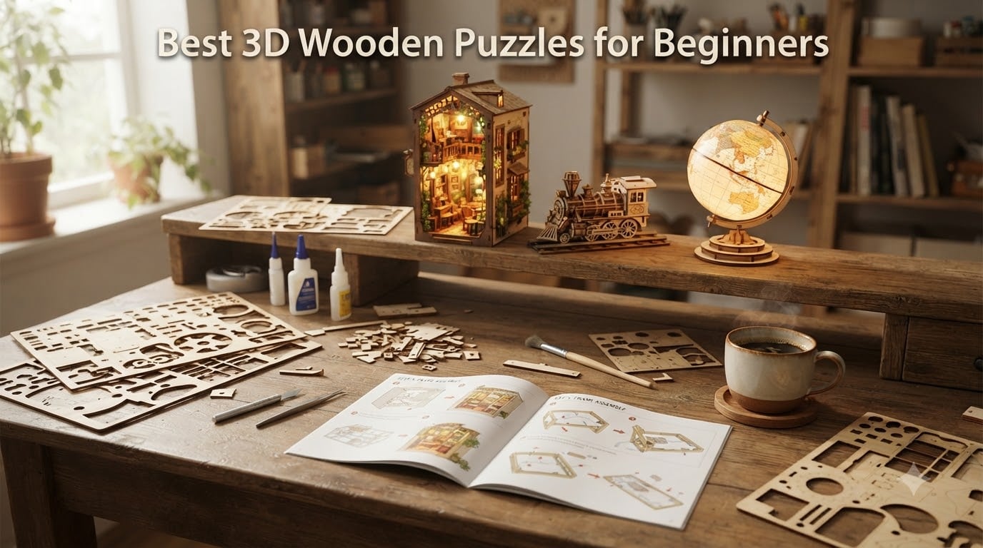 Best 3D Wooden Puzzles for Beginners