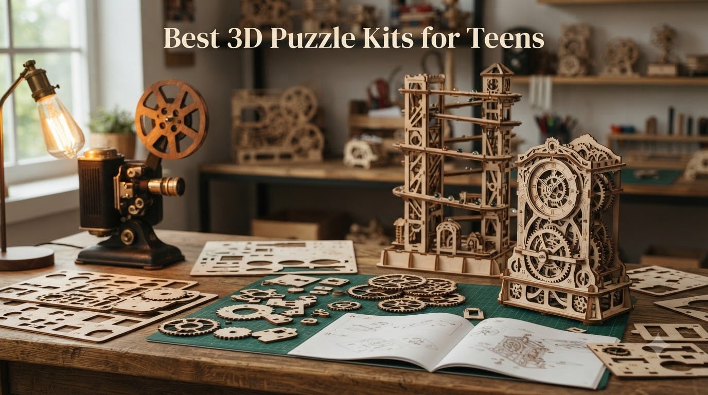 Best 3D Puzzle Kits for Teens