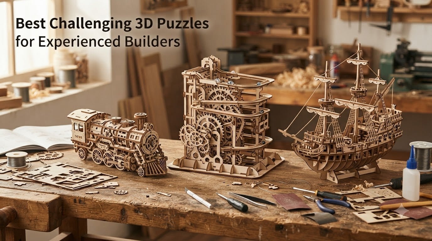 Best Challenging 3D Puzzles for Experienced Builders