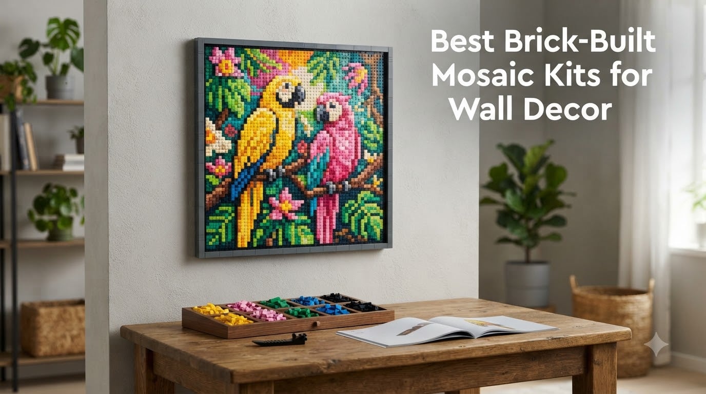 Best Brick-Built Mosaic Kits for Wall Decor