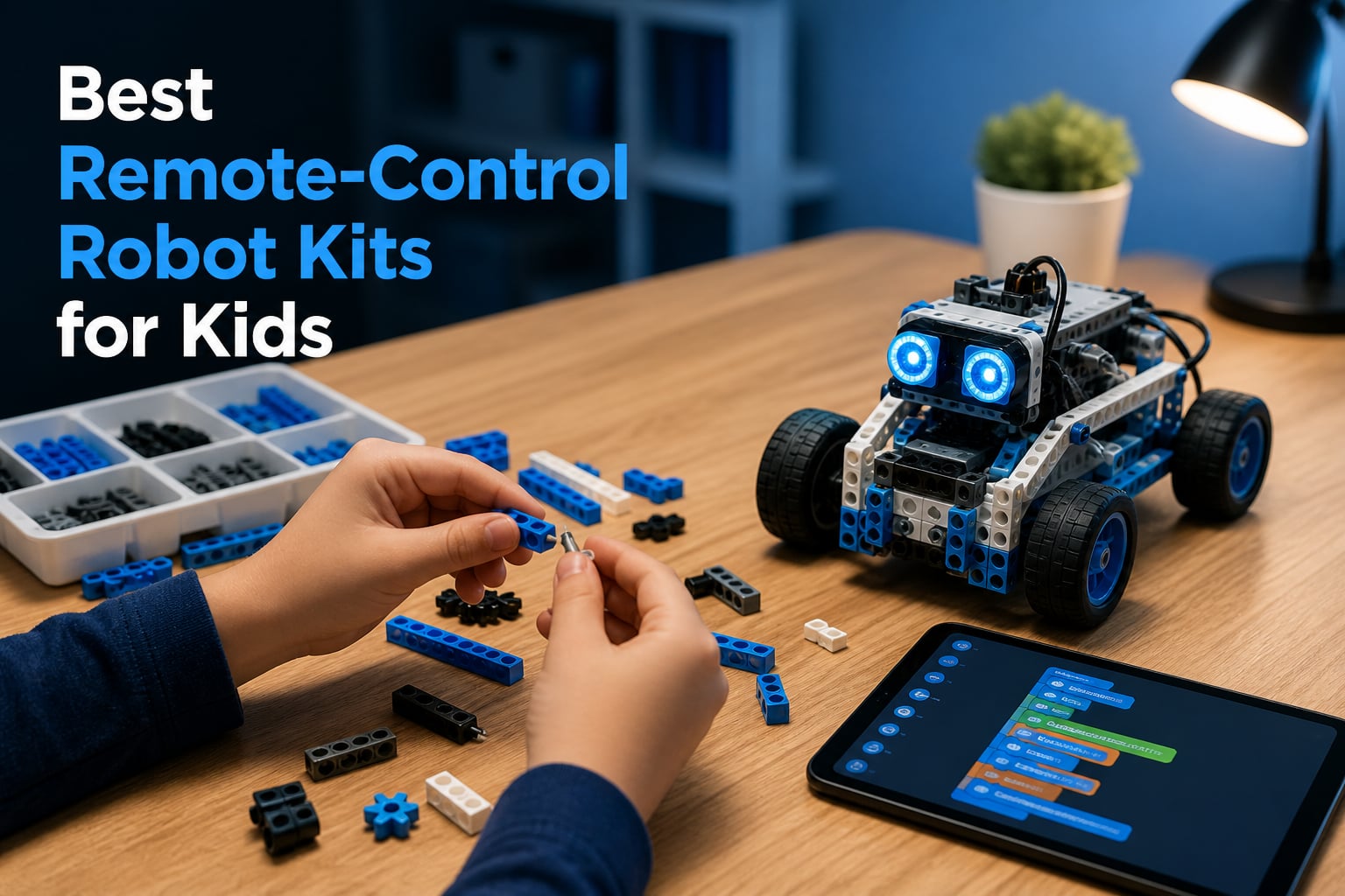 Best Remote-Control Robot Kits for Kids