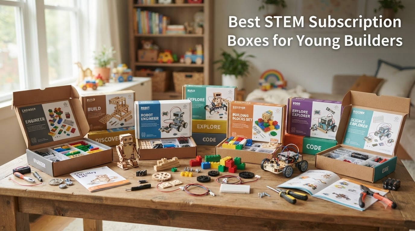 Best STEM Subscription Boxes for Young Builders