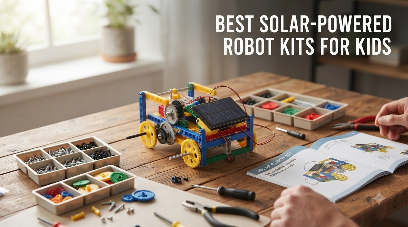 Best Solar-Powered Robot Kits for Kids