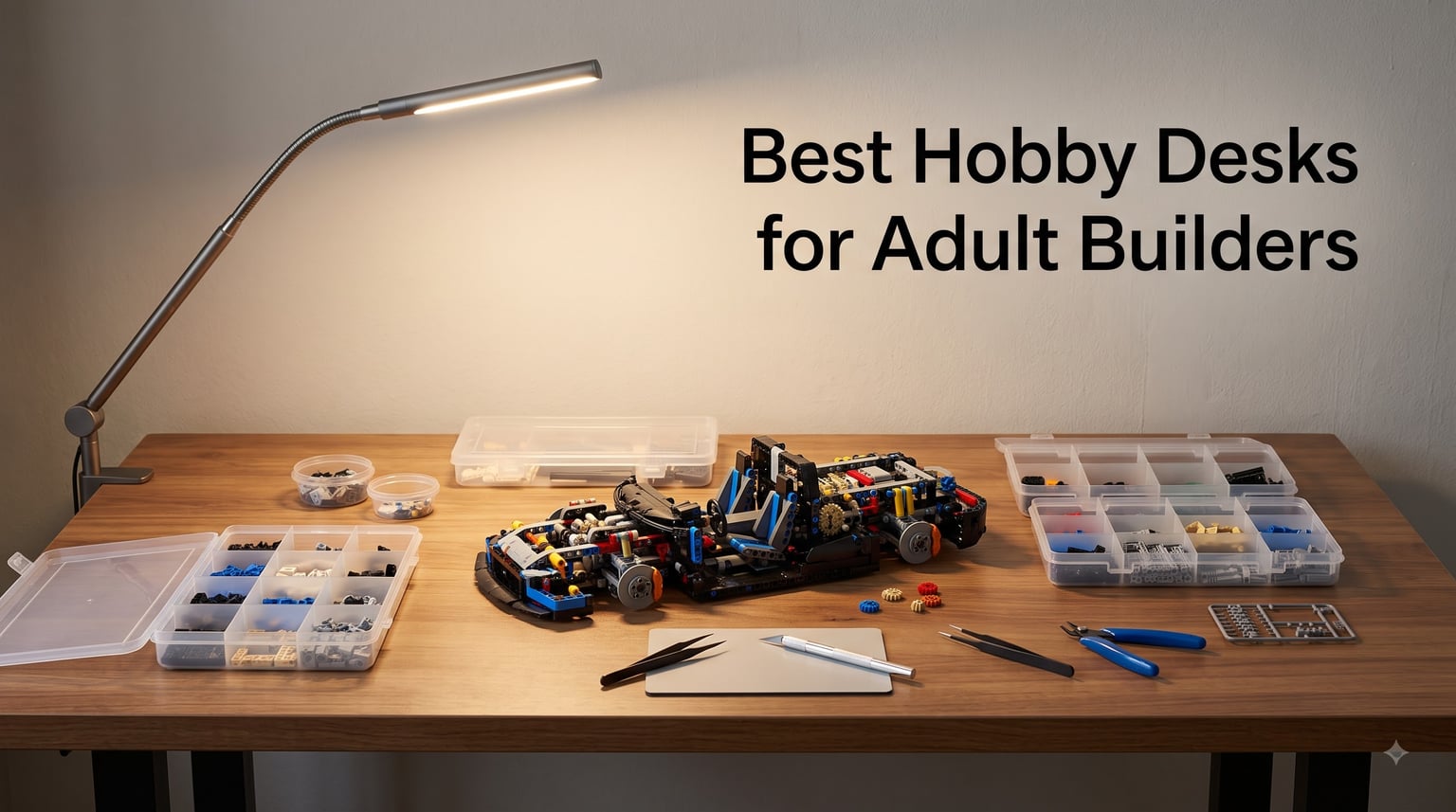 Best Hobby Desks for Adult Builders
