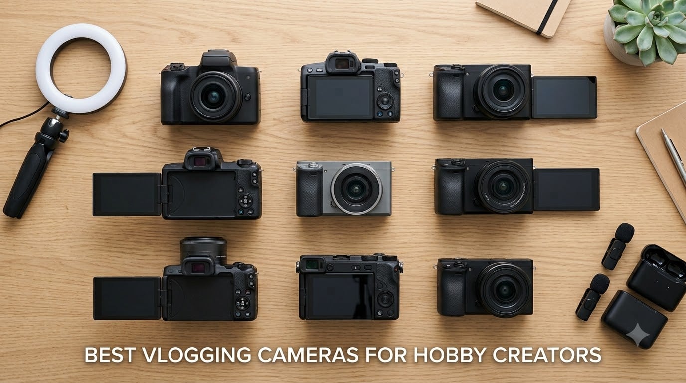 Best Vlogging Cameras for Hobby Creators