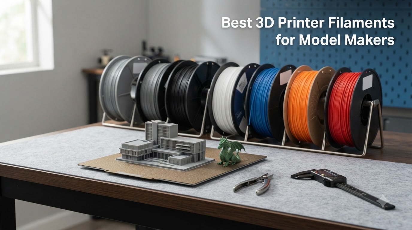 Best 3D Printer Filaments for Model Makers