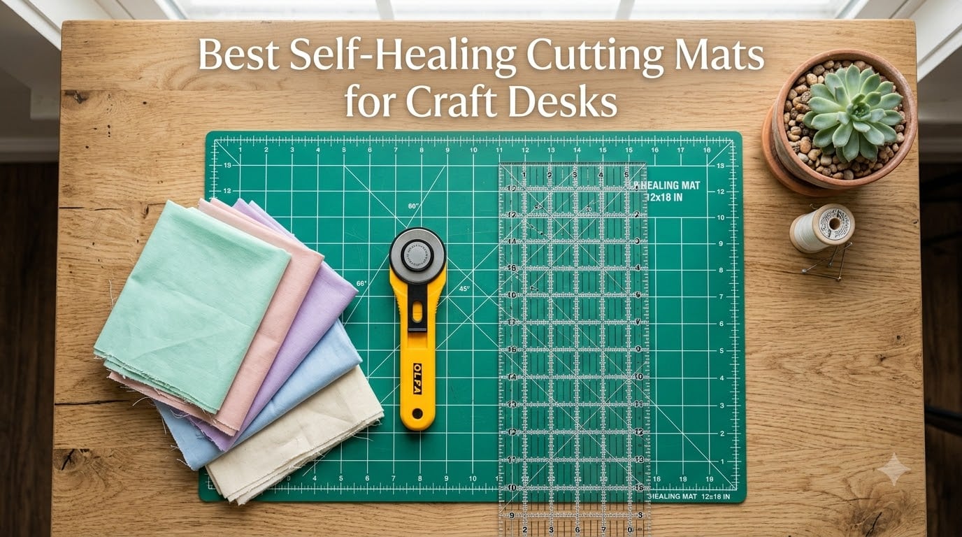 Best Self-Healing Cutting Mats for Craft Desks
