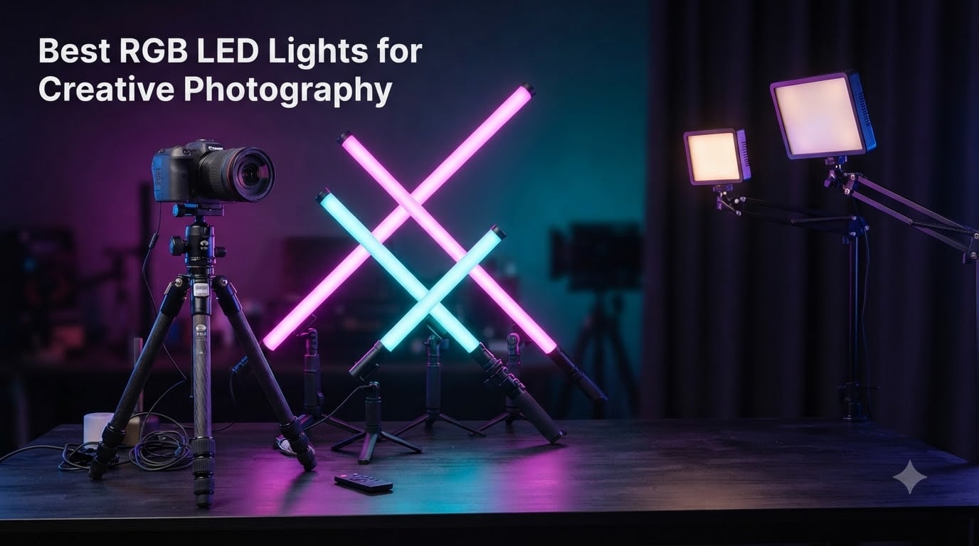 Best RGB LED Lights for Creative Photography
