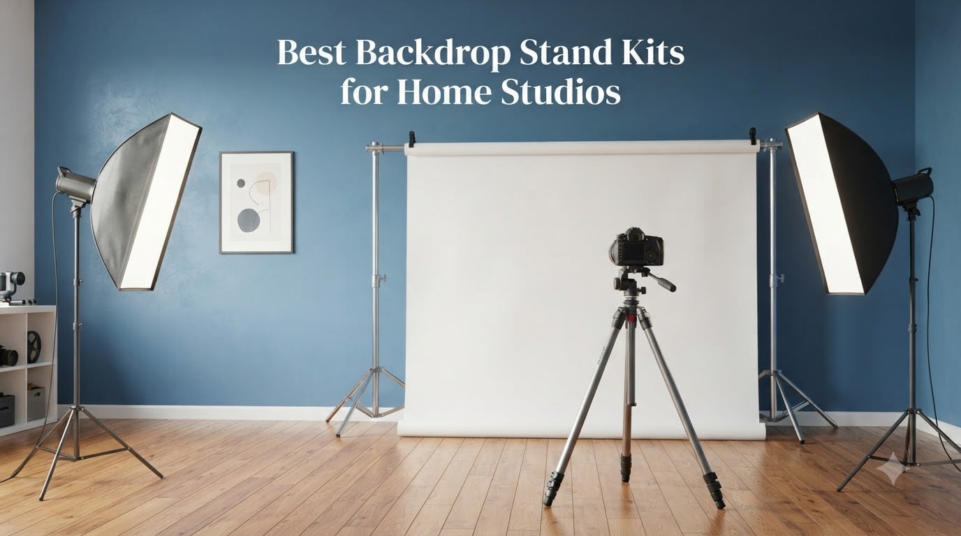 Best Backdrop Stand Kits for Home Studios