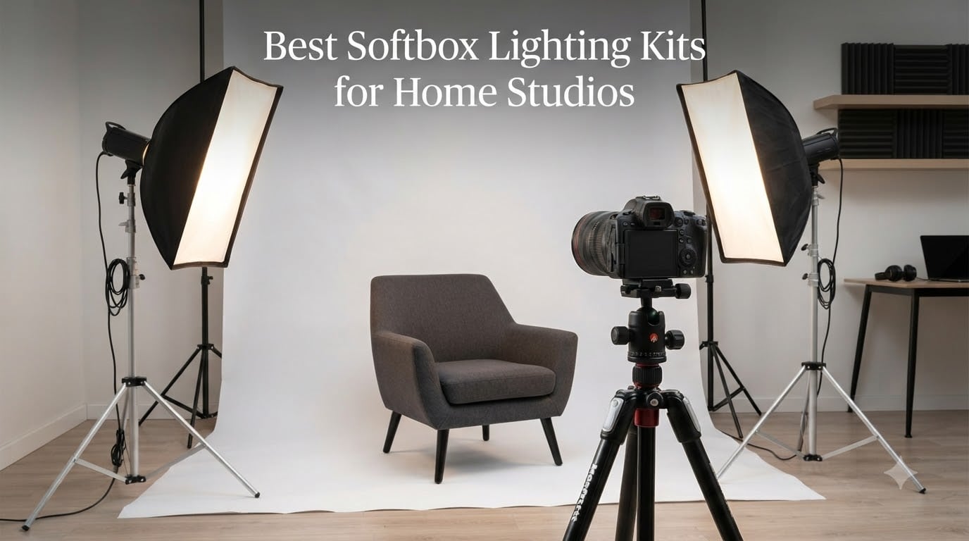 Best Softbox Lighting Kits for Home Studios