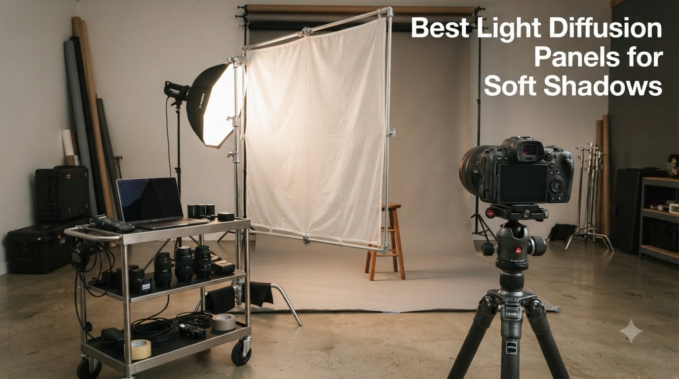 Best Light Diffusion Panels for Soft Shadows