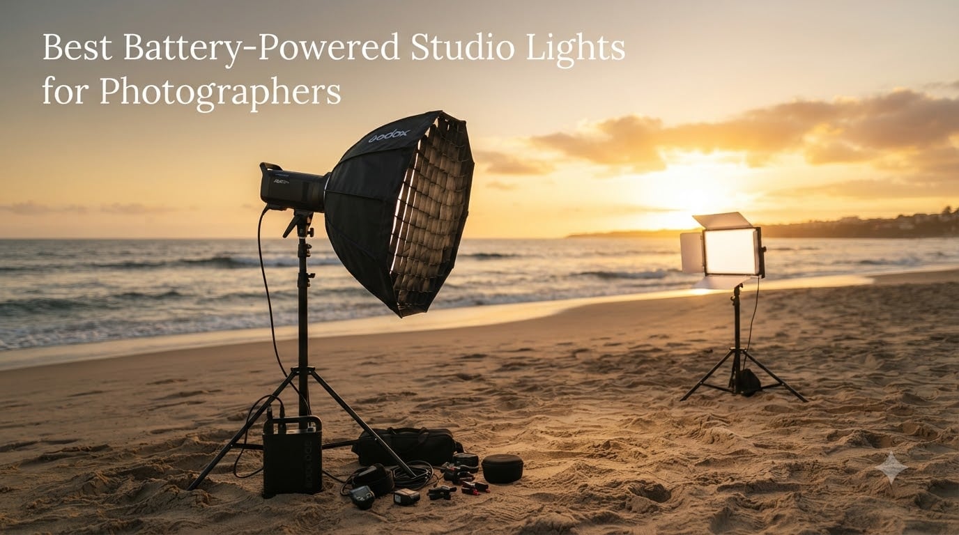 Best Battery-Powered Studio Lights for Photographers
