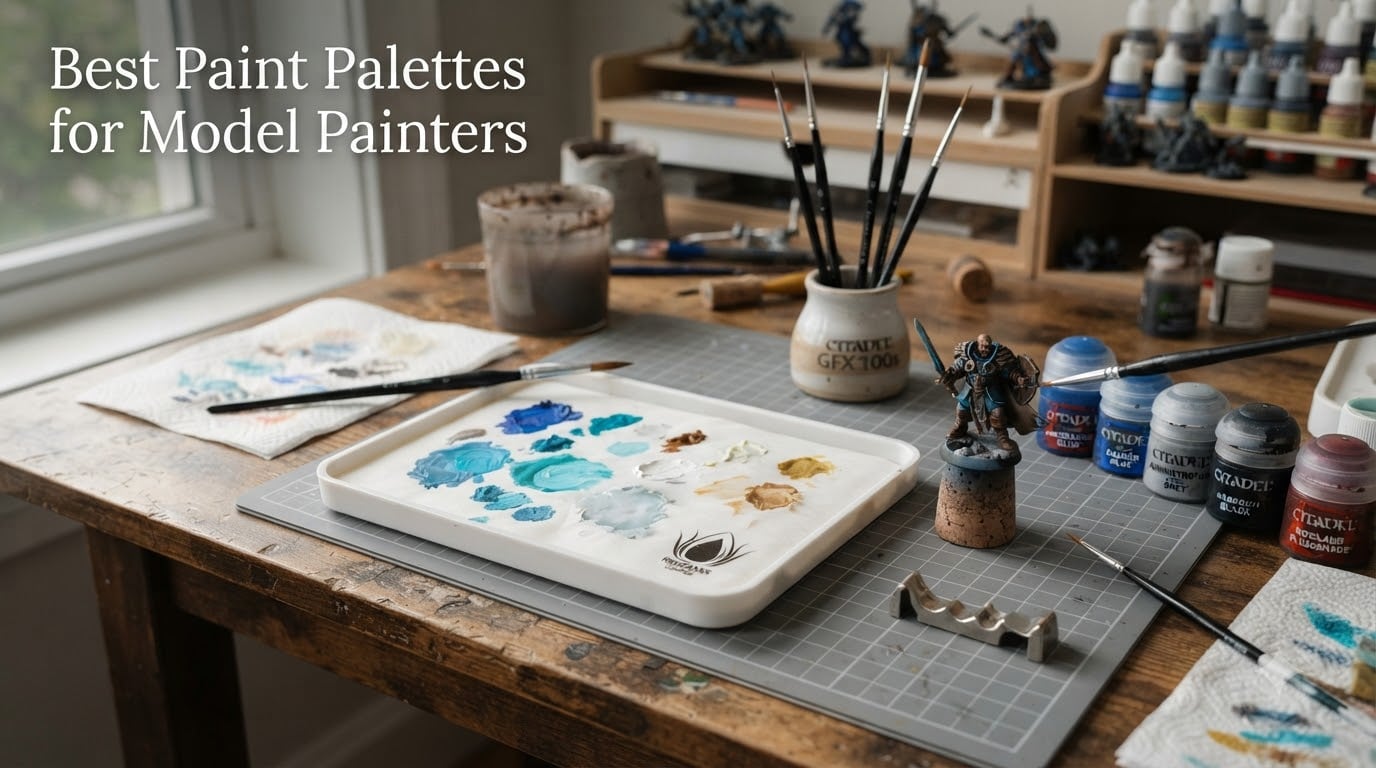 Best Paint Palettes for Model Painters