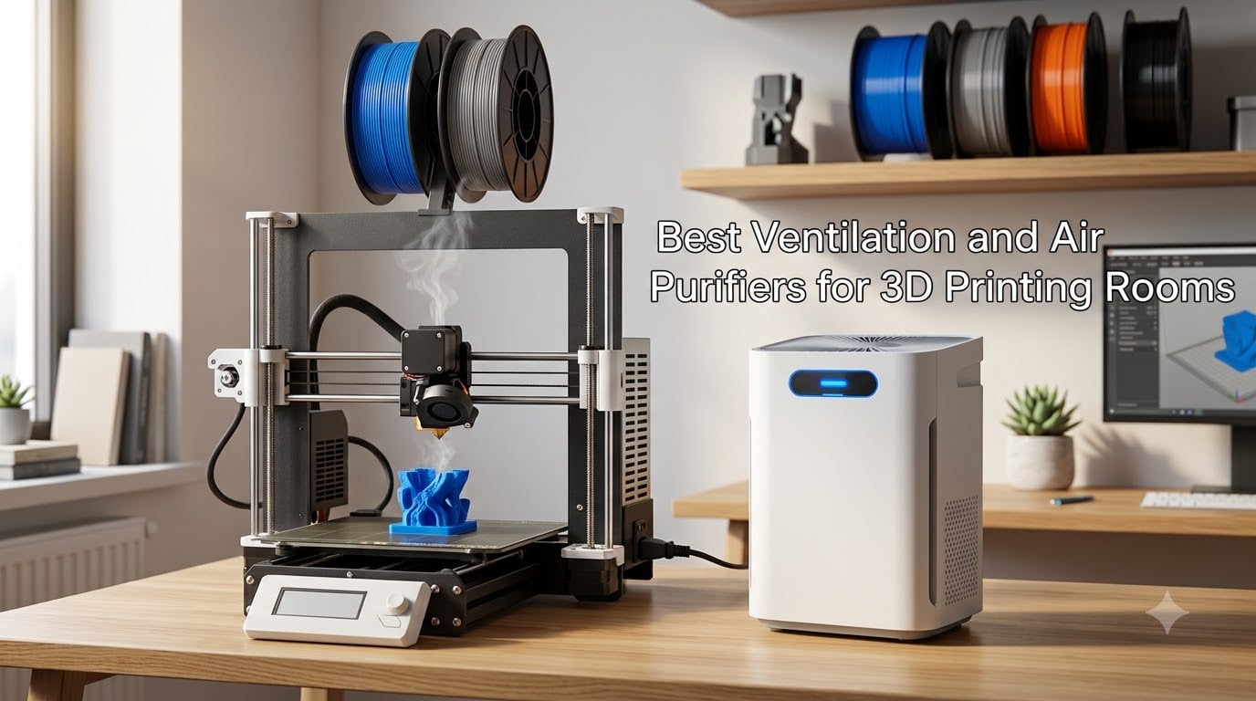 Best Ventilation and Air Purifiers for 3D Printing Rooms
