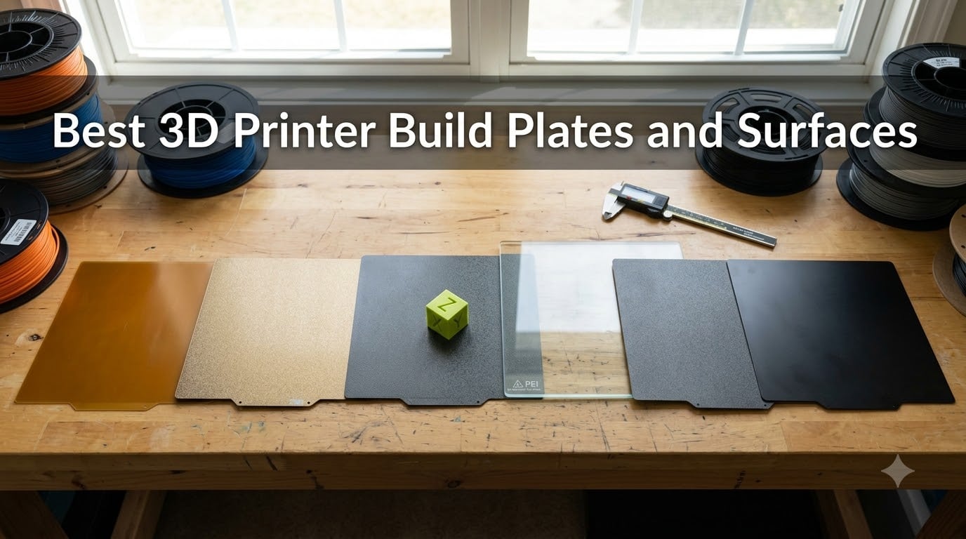 Best 3D Printer Build Plates and Surfaces