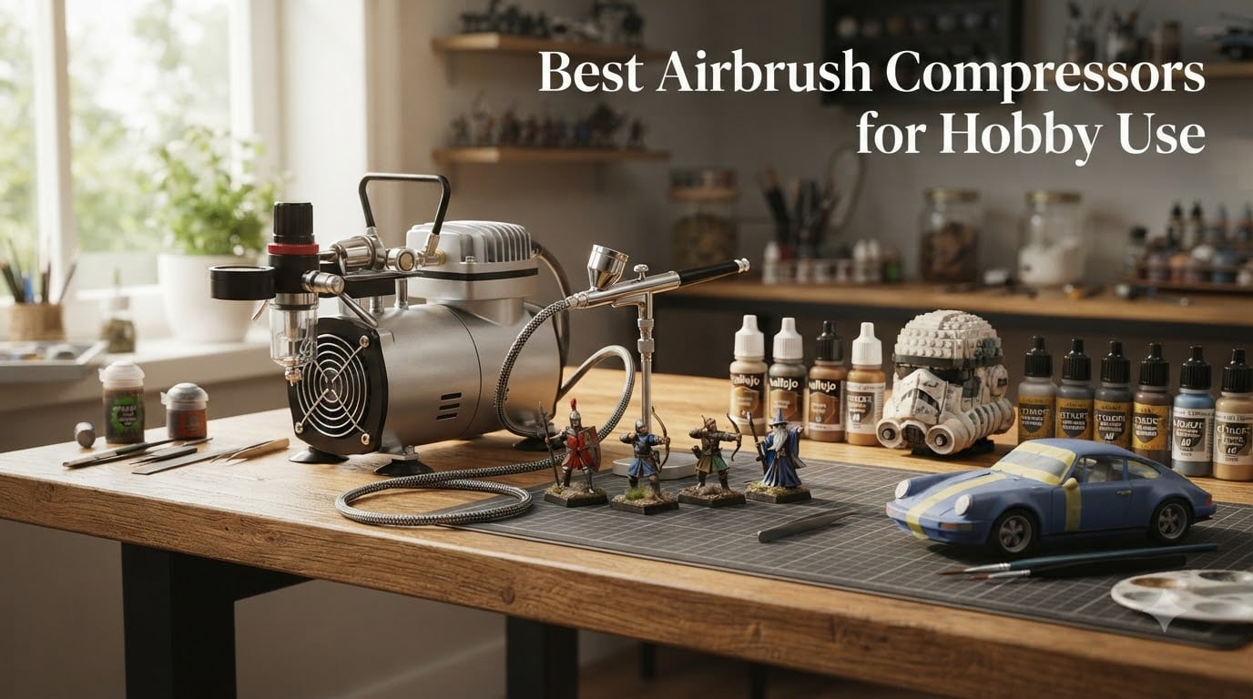 Best Airbrush Compressors for Hobby Use