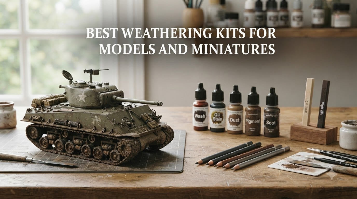 Best Weathering Kits for Models and Miniatures