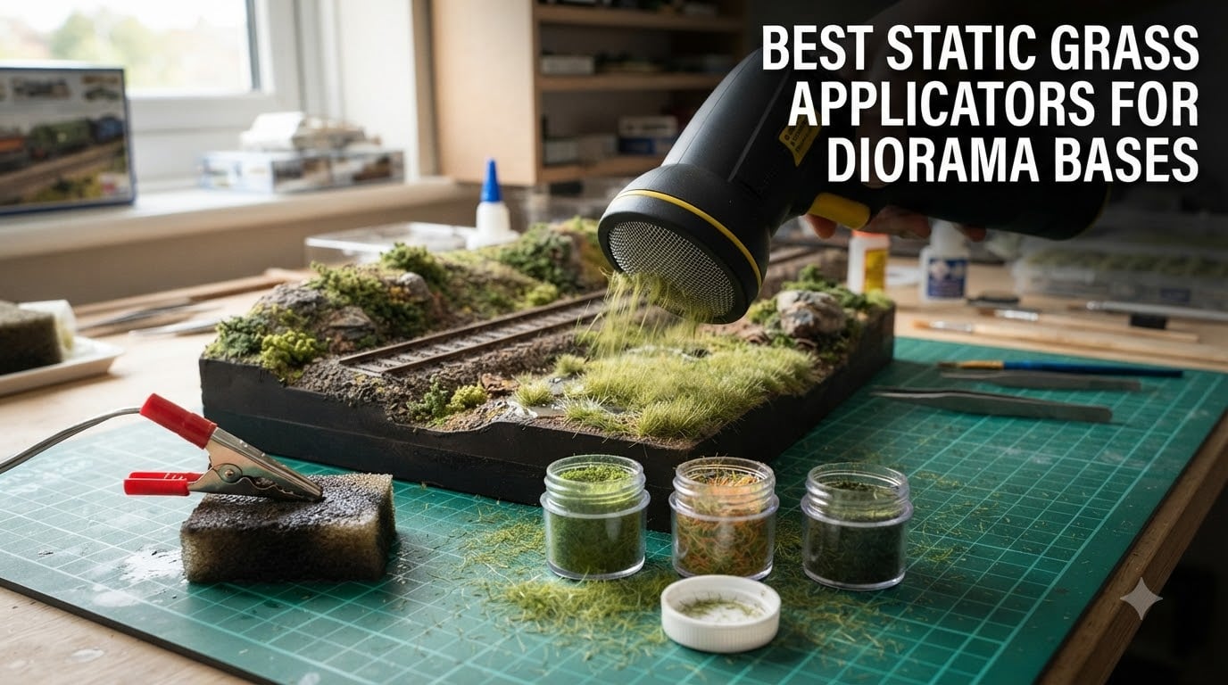 Best Static Grass Applicators for Diorama Bases