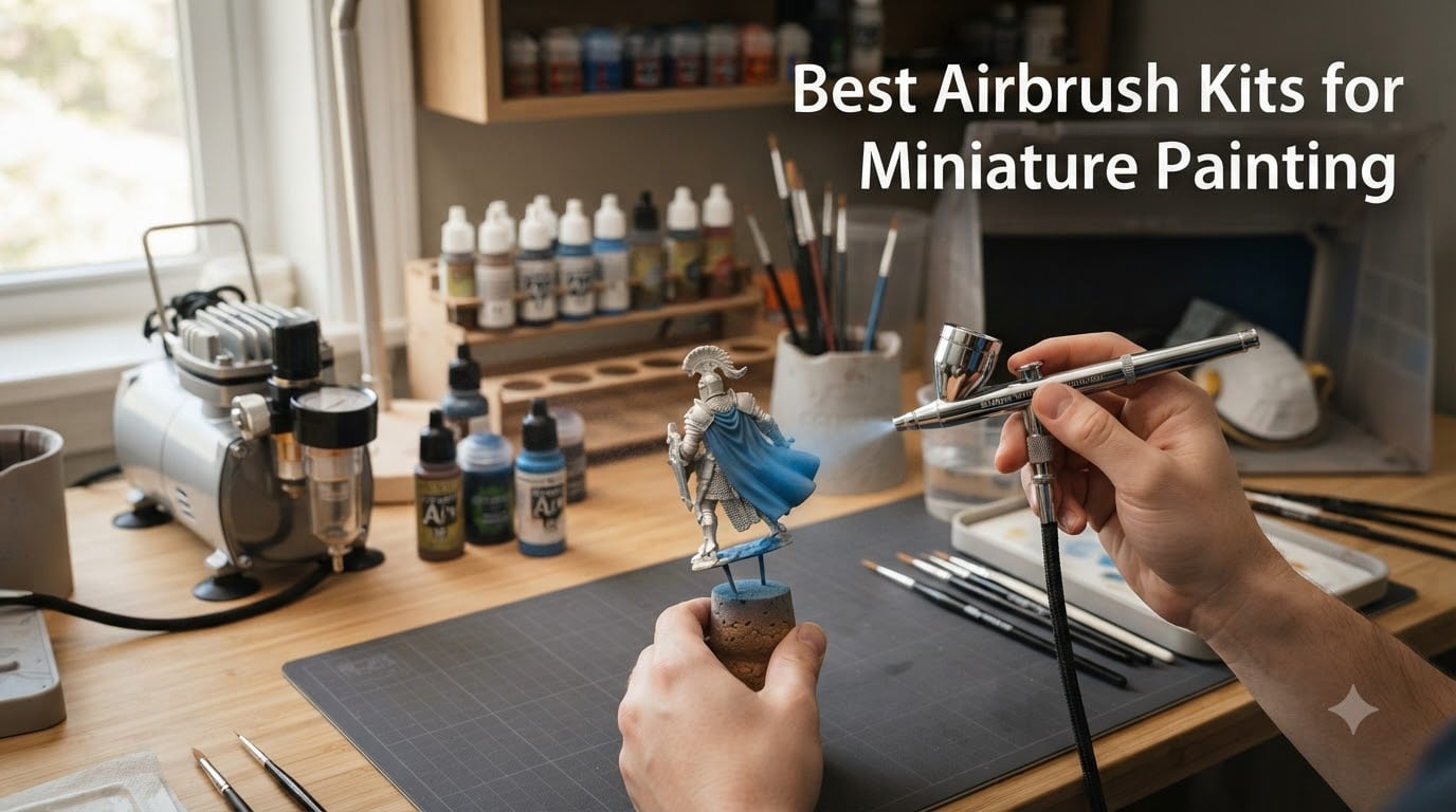 Best Airbrush Kits for Miniature Painting