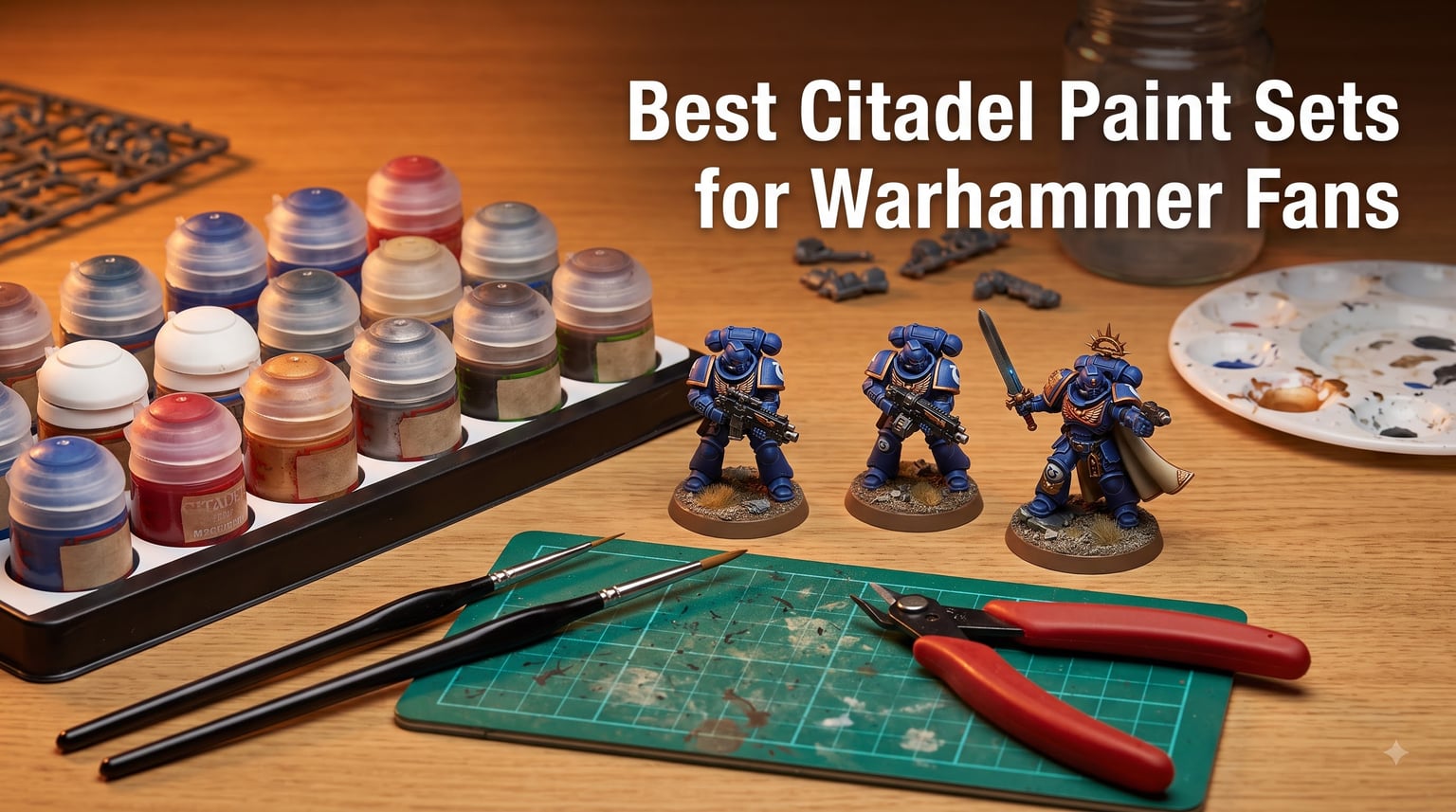 Best Citadel Paint Sets for Warhammer Fans