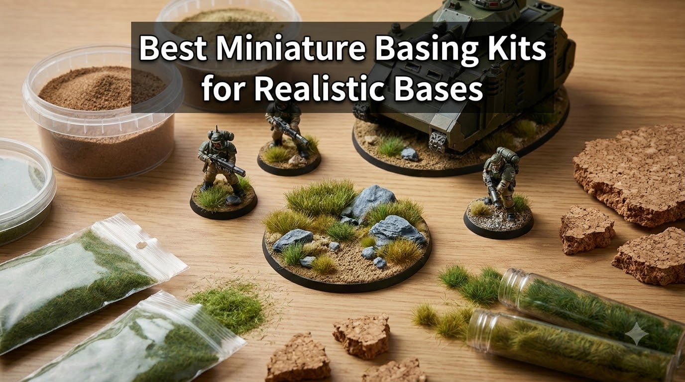 Best Miniature Basing Kits for Realistic Bases