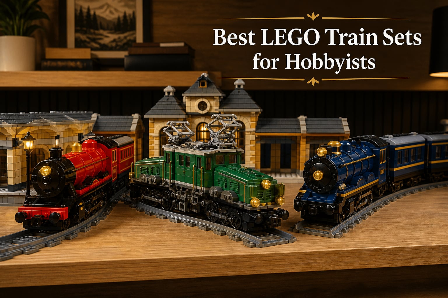 Best LEGO Train Sets for Hobbyists