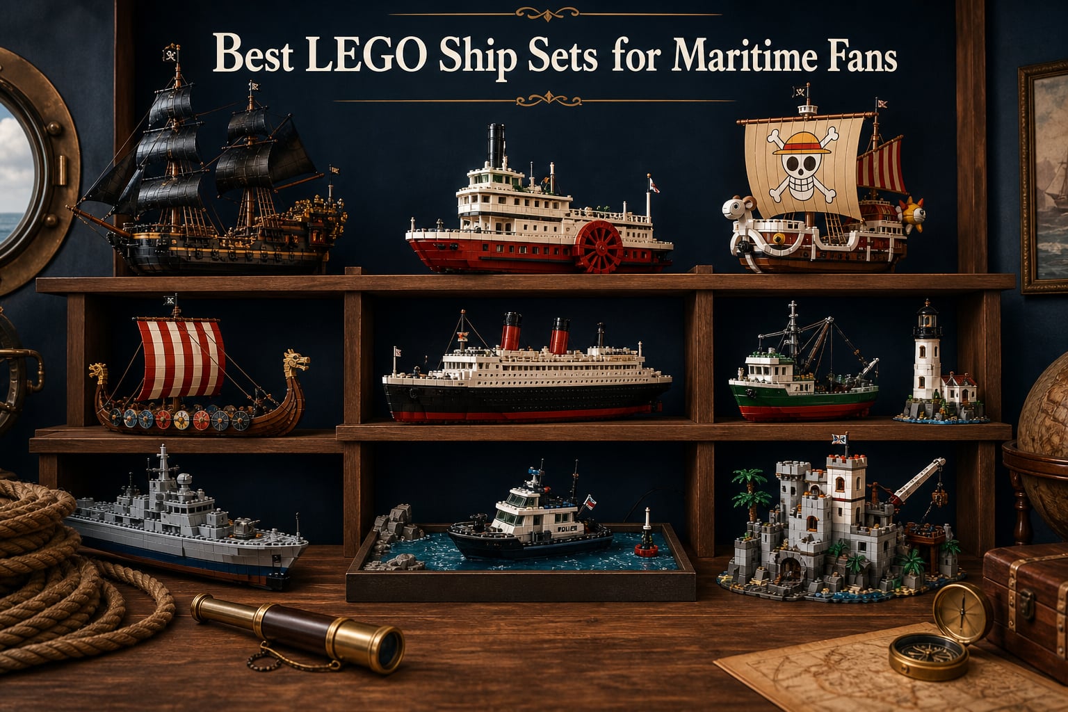 Best LEGO Ship Sets for Maritime Fans