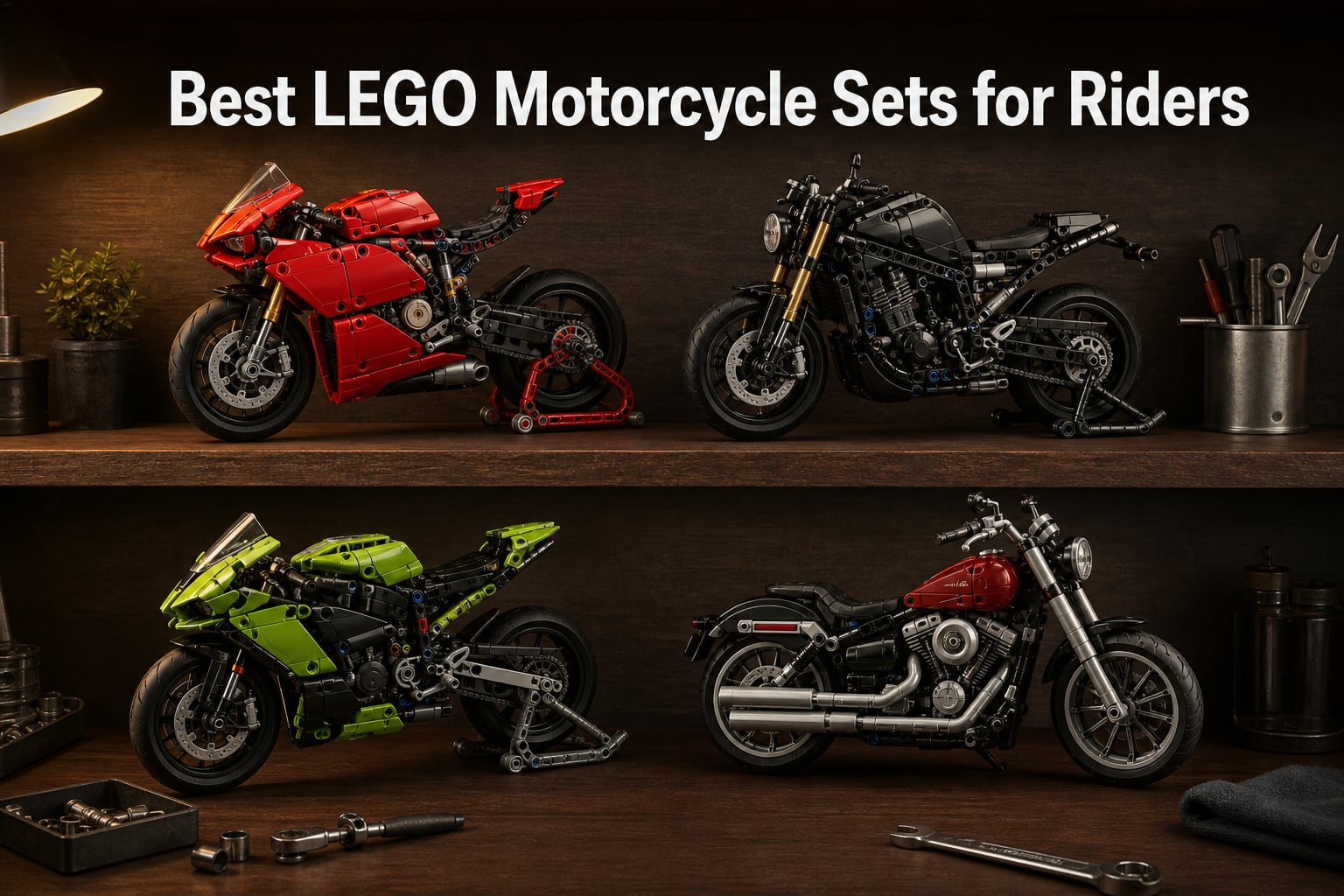 Best LEGO Motorcycle Sets for Riders