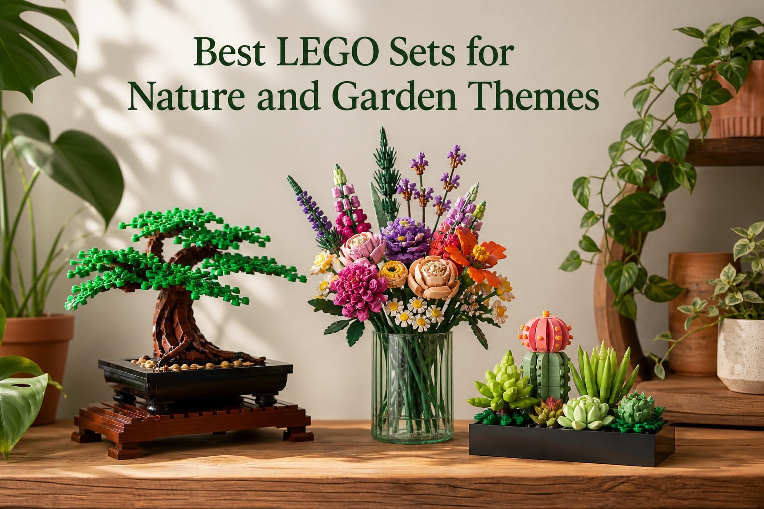 Best LEGO Sets for Nature and Garden Themes