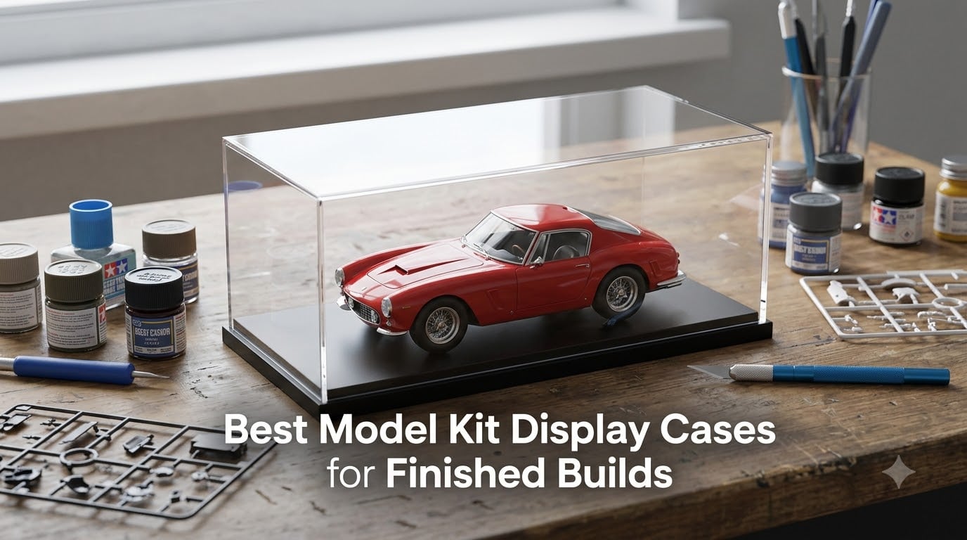Best Model Kit Display Cases for Finished Builds