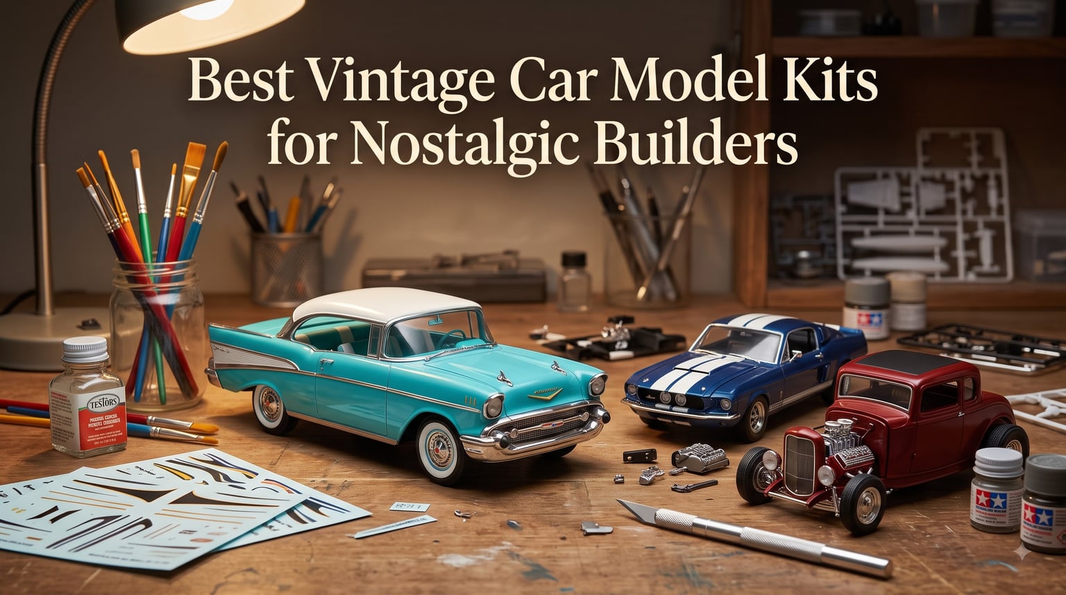 Best Vintage Car Model Kits for Nostalgic Builders