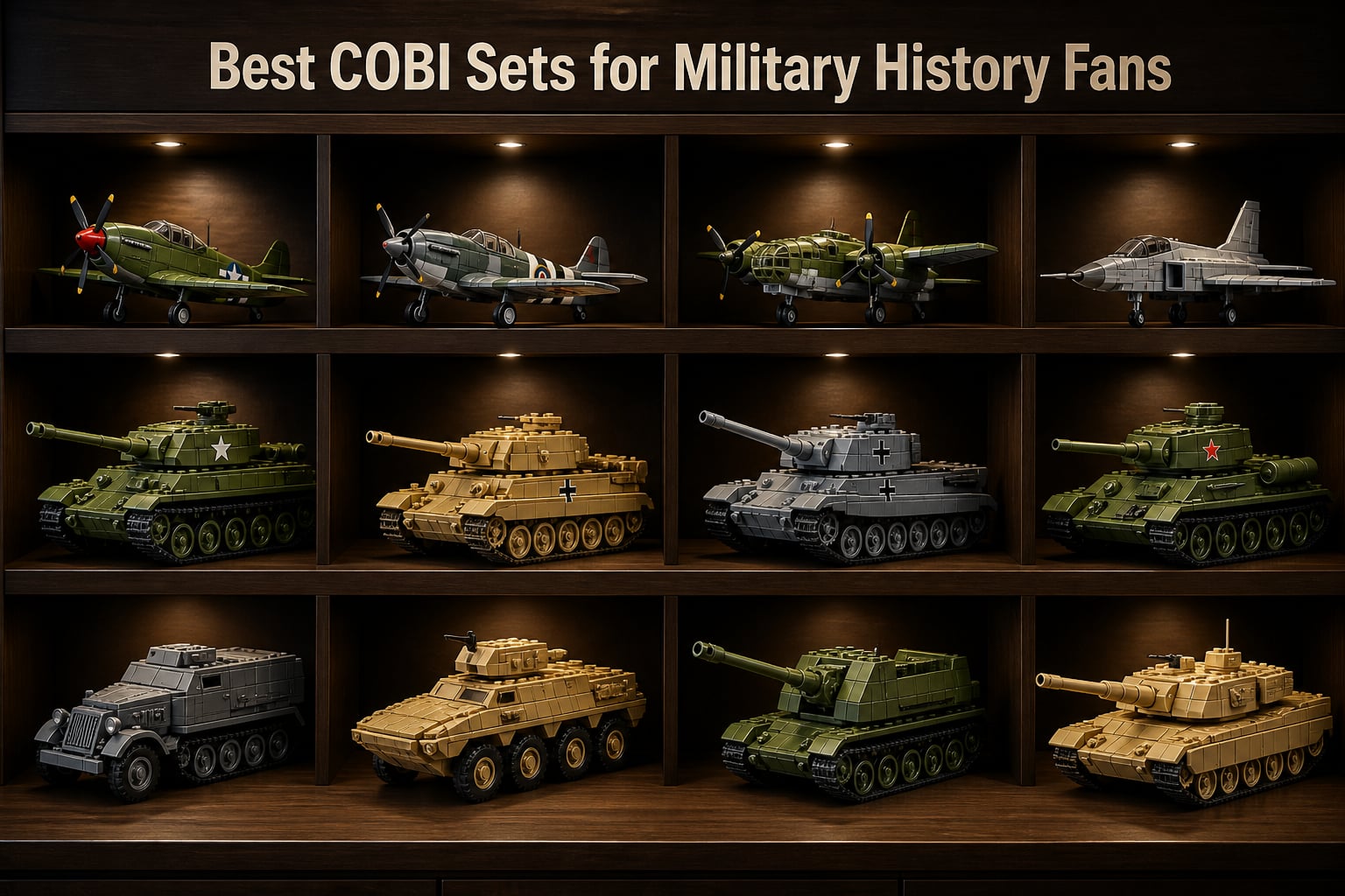 Best COBI Sets for Military History Fans