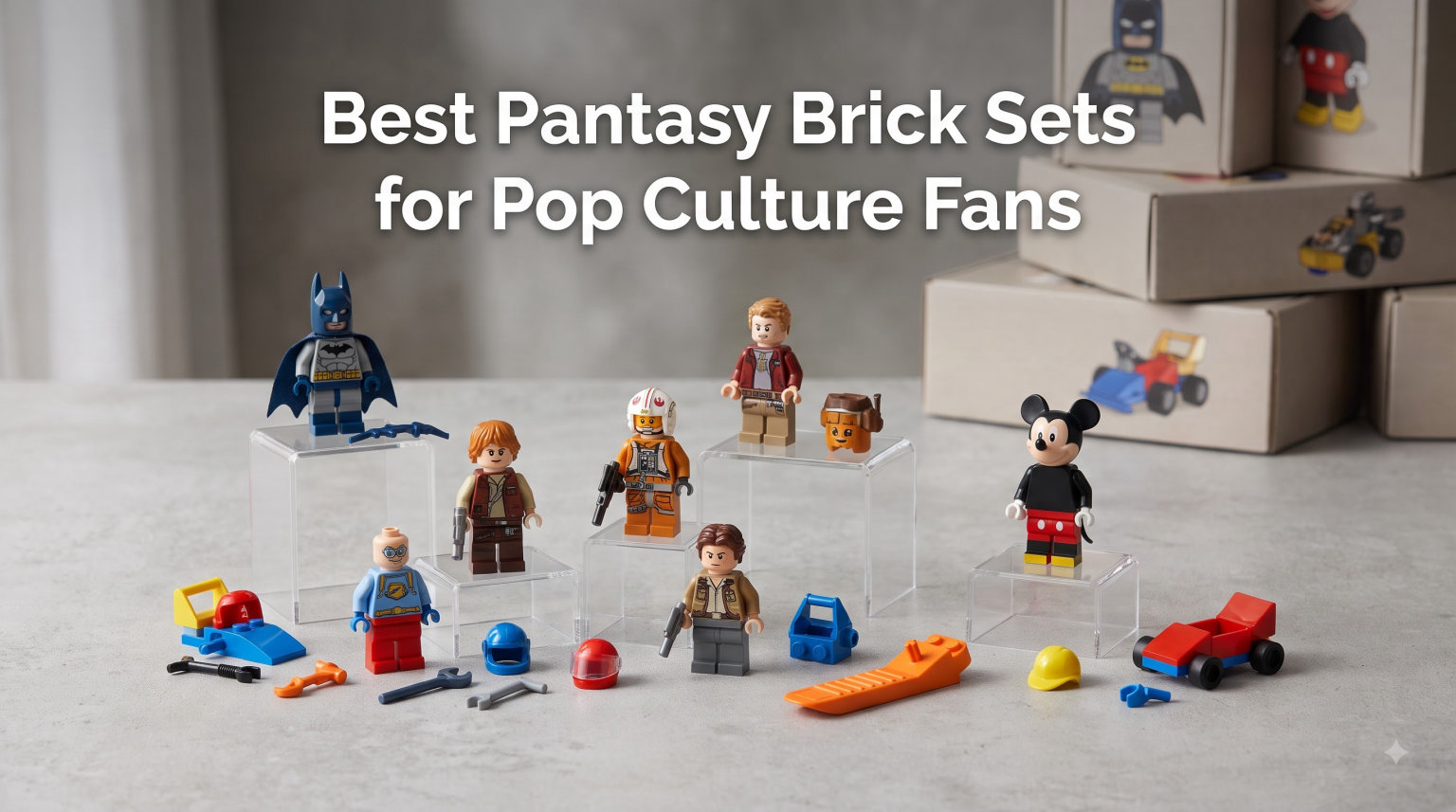 Best Pantasy Brick Sets for Pop Culture Fans