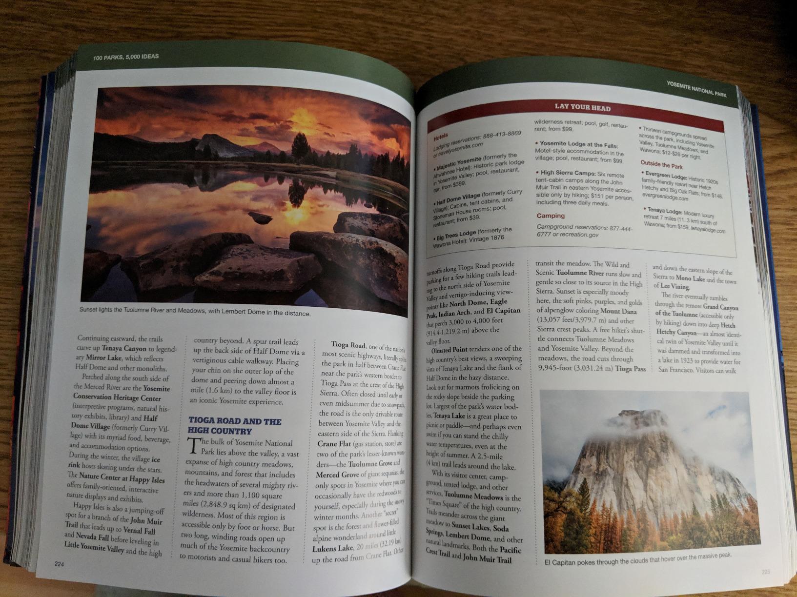 100 Parks, 5,000 Ideas: Where to Go, When to Go, What to See, What to Do customer photo 1