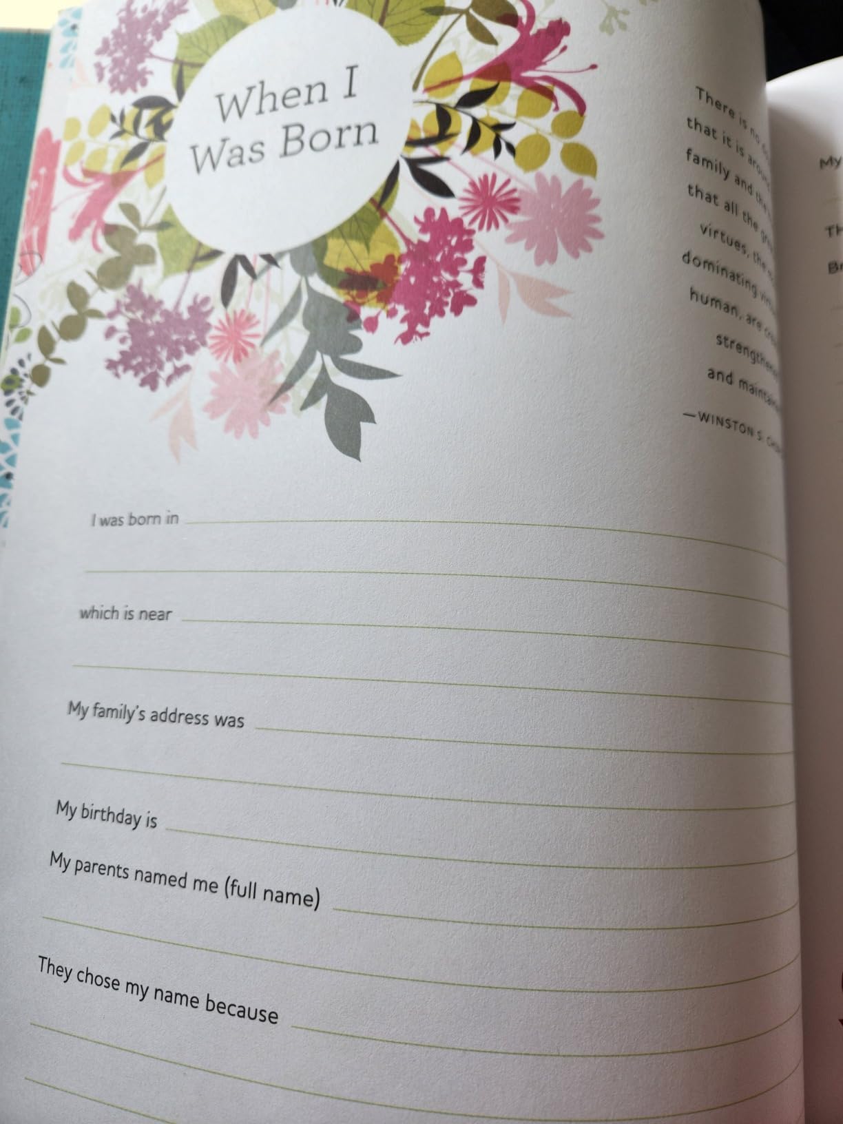 Grandmother's Journal: Memories and Keepsakes for My Grandchild customer photo 1