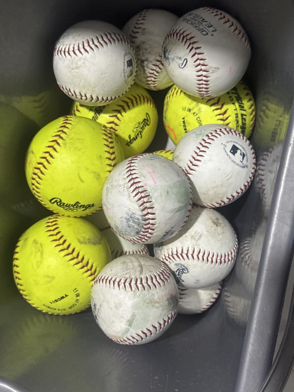 Rawlings | Official League Recreational Use Practice Baseballs | Youth | Bag of 12 | OLB3BAG12 | 12 Count customer photo 1