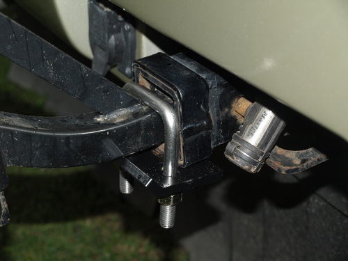 StowAway Hitch Tightener, Anti-Rattle Stabilizer for 2 Inch and 1.25 Inch Hitches. Made in USA. customer photo 2