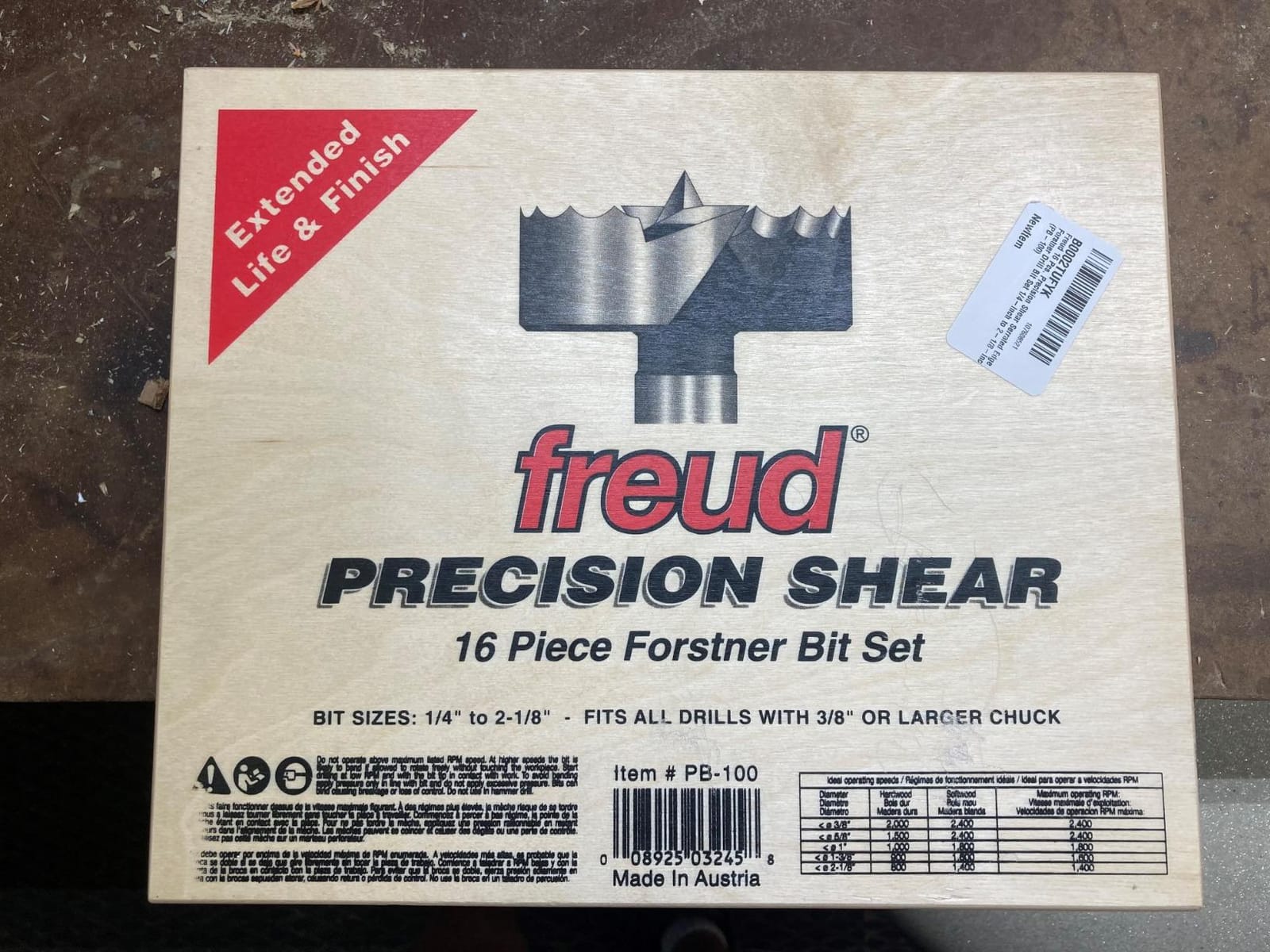 Freud PB-100: 1/4