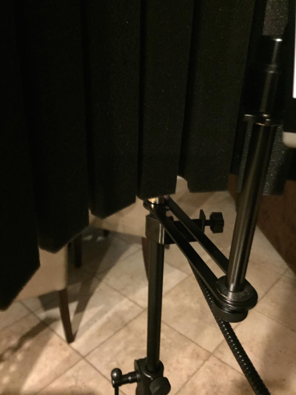 On-Stage MS7701B Euro Boom Mic Stand (For Vocal and Instrument Microphones customer photo 2